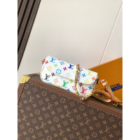 LV 월릿 온 체인 아이비 컬러풀