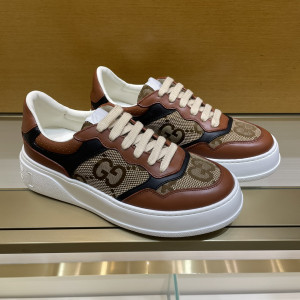 GUCCI 두꺼운 밑창 화이트 스니커즈