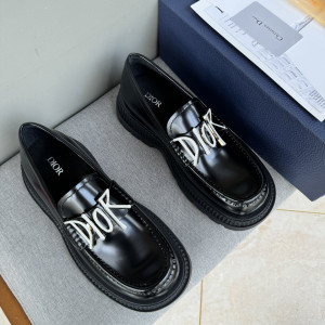 DIOR 디올 캐주얼 레더 슈즈