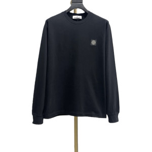 STONE ISLAND 나침반 패치 긴팔 티셔츠