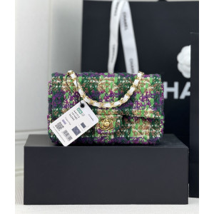 CHANEL CF 트위드 숄더백